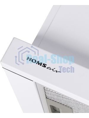 Вытяжка телескопическая HOMSair Flat 60 белый, 60 см, 520 куб. м/ч, 47 дБ