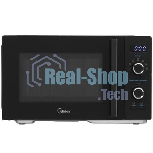 Микроволновая печь Midea EM825P2ET-S серебристый, 25 л, 800 Вт, переключатели - сенсор