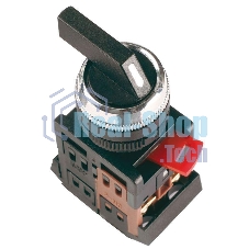 Переключатель ALCLR-22 на 3 полож. черный I-O-II 1з+1p IEK BSW10-ALCLR-3-K02