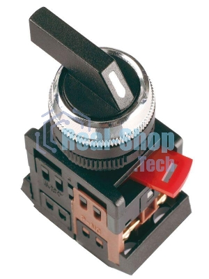 Переключатель ALCLR-22 на 3 полож. черный I-O-II 1з+1p IEK BSW10-ALCLR-3-K02