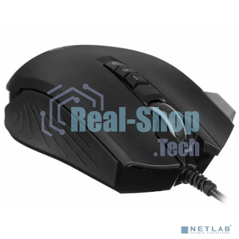 Мышь проводная A4Tech Bloody V9M черный, 4000 dpi, USB, кнопки - 9