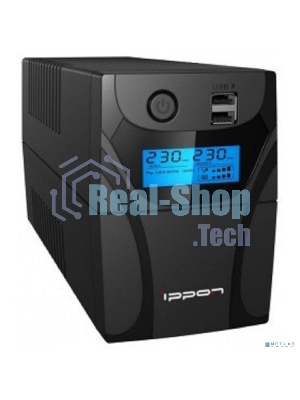 Источник бесперебойного питания Ippon Back Power Pro II 600 / 600 ВА / 360 Вт / 4 x CEE 7 (евророзетка)
