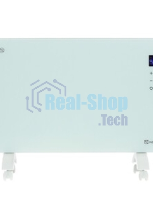 Конвектор электрический Neoclima AURA-1500W белый, 1500 Вт, 20 м2, электронный термостат, Wi-Fi
