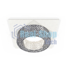 Комплект встраиваемого светильника Ambrella light XC7631020 SWH/CL белый песок/прозрачный MR16 GU5.3 (C7631, N7191)