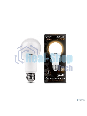 Лампа светодиодная Gauss LD102502112LED A60 globe 12W E27 2700K