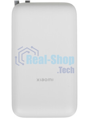 Портативный аккумулятор Xiaomi BHR9738GL 20000mAh QC3.0/PD2.0 22.5W 3A USB-A/USB-C светло-серый