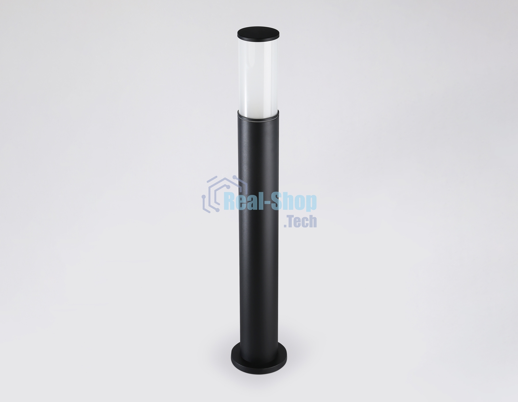 Светильник Ambrella light ST2459 BK/FR черный/белый матовый IP54 E27 max 40W D90*800