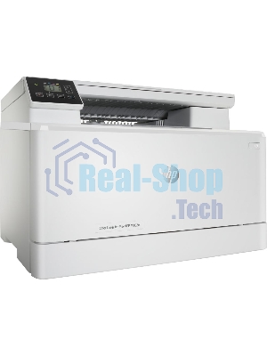 МФУ лазерное HP Color LaserJet Pro MFP M182n (7KW54A), A4, цветной, печ. до 16 стр/мин., 600 x 600 dpi (печать) 1200x1200dpi (скан.), USB, RJ-45, Air Print, Mopria