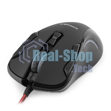 Мышь проводная Crown Gaming CMXG-804 черный, 2000 dpi, USB, кнопки - 9