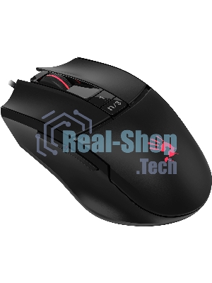 Мышь проводная A4Tech Bloody L65 Max черный, 12000 dpi, USB, кнопки - 7