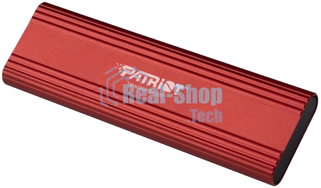 Внешний SSD Patriot Transporter Lite, 1TB, USB 3.2 Gen 2 Type-A/Type-C, R/W 1000/1000, красный