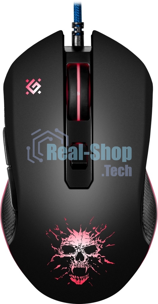 Комплект клавиатура+мышь Defender Singularity MKP-118 проводной, USB, 3200 DPI, чёрный