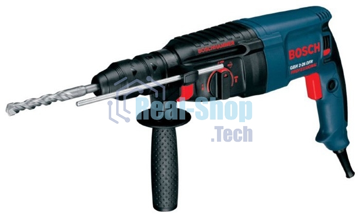 Перфоратор Bosch GBH 2-26 DFR Professional, SDS-plus, 800 Вт, 2.7 Дж, от сети