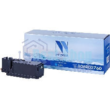 Картридж лазерный NVPrint совместимый Xerox 106R02760 Cyan для Phaser 6020/6022/WorkCentre 6025/6027 (1000k)