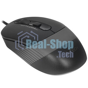 Мышь проводная A4Tech Fstyler FM10 черный/серый, 1600 dpi, USB, кнопки - 4