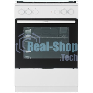 Плита комбинированная Gorenje GK6A20WF белый, конфорок 4 газовых, духовка 65 л, 60 см x 85 см x 60 см
