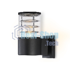 Светильник Ambrella light ST2522 BK/CL черный/прозрачный IP54 E27 max 40W 200*110*155
