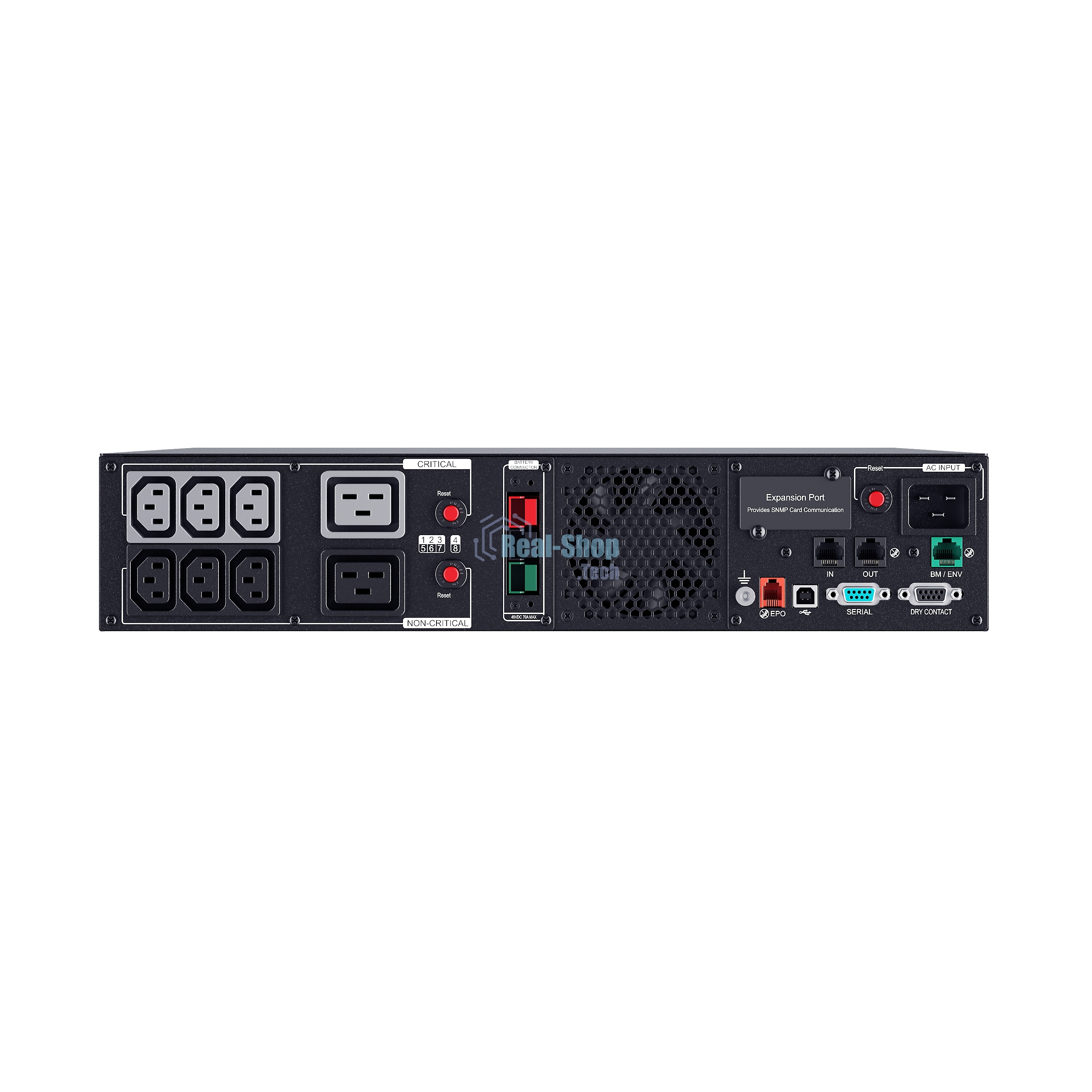 Источник бесперебойного питания UPS CyberPower PR2200ERTX/2200 ВА/2200 Вт/8xIEC 320 C13 / C19
