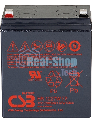 Батарея для ИБП CSB HR 1227W (12V 7.5Ah)