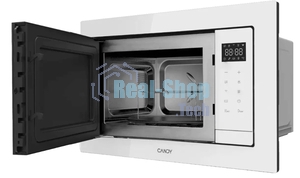Встраиваемая микроволновая печь Candy CMXBTG218W белый, 21 л, 800 Вт, переключатели - сенсор
