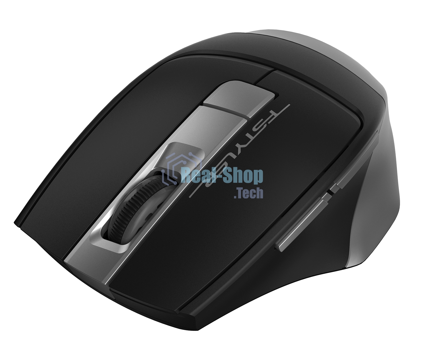 Мышь беспроводная A4Tech Fstyler FG35 серый/черный, 2000 dpi, радиоканал, USB, кнопки - 6
