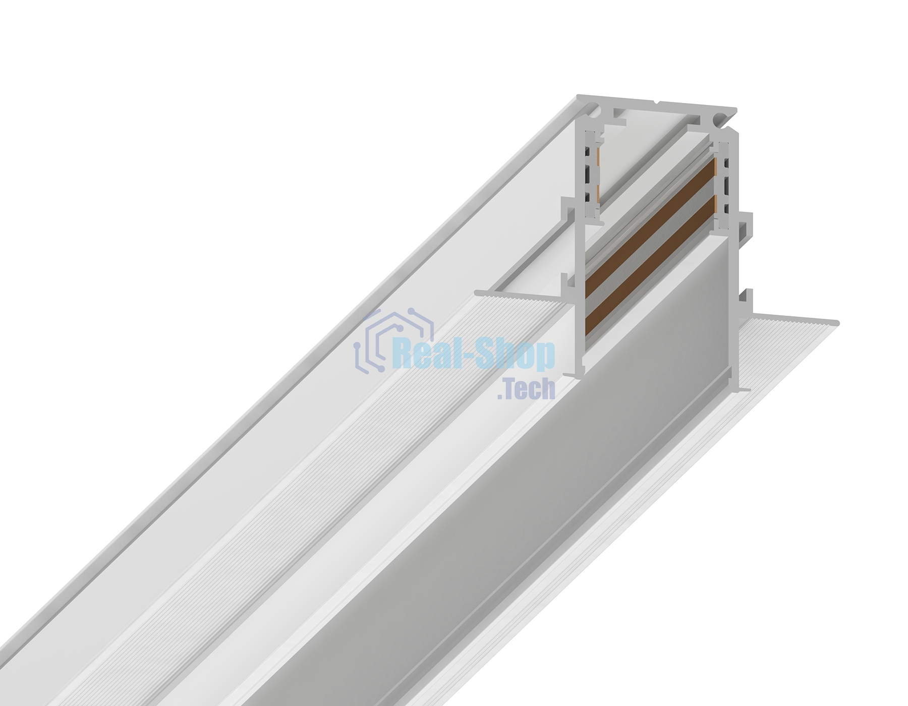 Шинопровод GL3338-9.5 WH белый IP20 48V 3000*60*46.8