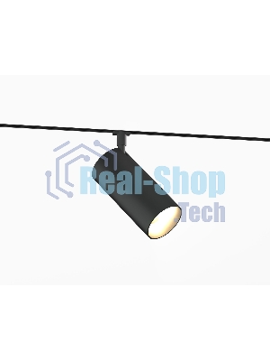 Трековый светильник GL2315 BK черный IP20 24W 3CCT 3000-6400K 48V D65*140