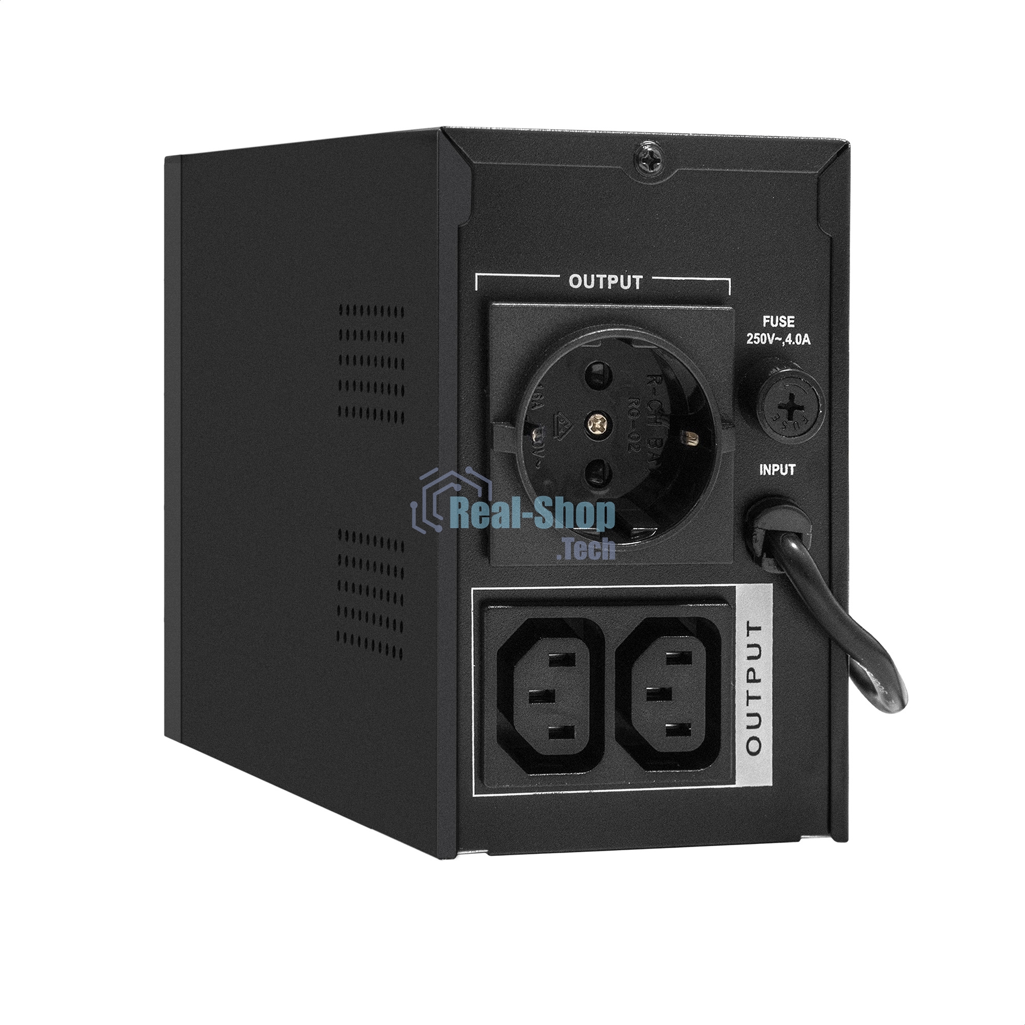 Источник бесперебойного питания ExeGate SpecialPro UNB-900.LED.AVR.1SH.2C13 900VA/500W, LED, AVR,1*Schuko+2*C13, металлический корпус, черный
