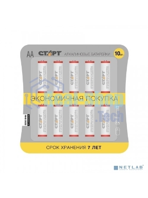 Батарейки СТАРТ LR6-BL10 120/720 (10 шт)