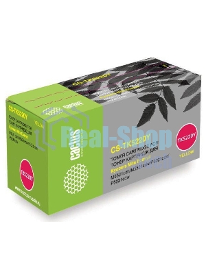 Картридж лазерный Cactus CS-TK5220Y желтый (1200 стр.) для Kyocera Ecosys M5521cdn/M5521cdw/P5021cdn/P5021cdw
