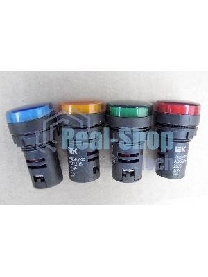 Арматура светосигнальная AD-22DS 230В красн. IEK BLS10-ADDS-230-K04