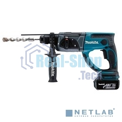 Перфоратор Makita DHR202RFE, SDS-plus, 21В, 2,8 Дж, от аккумулятора