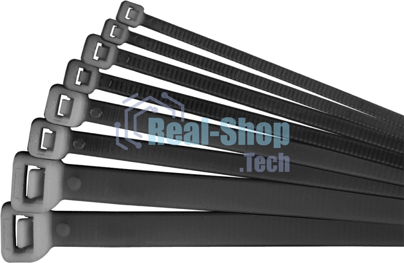 Хомут кабельный Navigator NCT-048-400-100/BL 4.8х400 нейл. черный (уп. 100 шт)