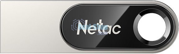 Флешка USB Netac U278 (NT03U278N-032G-20PN), 32Gb, USB 2.0, R/W 50/10, серебристый/черный