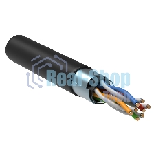 Кабель связи витая пара F/UTP кат. 5E 4 пары LDPE 1м черный GENERICA ITK BC3-C5E04-339-305-G Кабель связи витая пара F/UTP кат. 5E 4 пары LDPE 1м черный GENERICA ITK BC3-C5E04-339-305-G