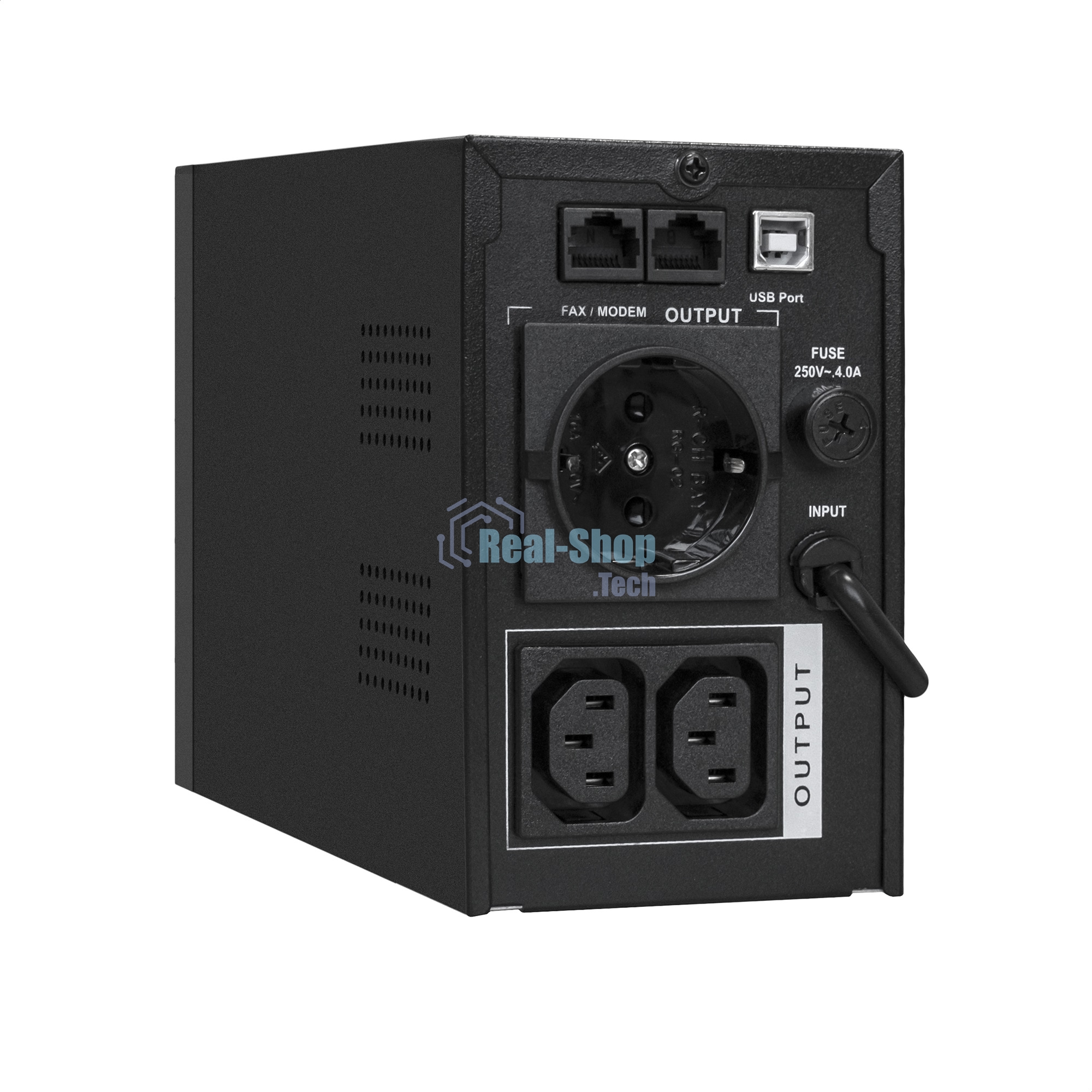 Источник бесперебойного питания ExeGate SpecialPro UNB-900.LED.AVR.1SH.2C13.RJ.USB <900VA/500W, LED, AVR,1*Schuko+2*C13, RJ45/11,USB, металлический корпус, Black>