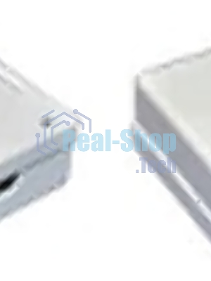 Настенная информационная розетка RJ45 8P8C, кат.5Е UTP, 2-порта, белая 