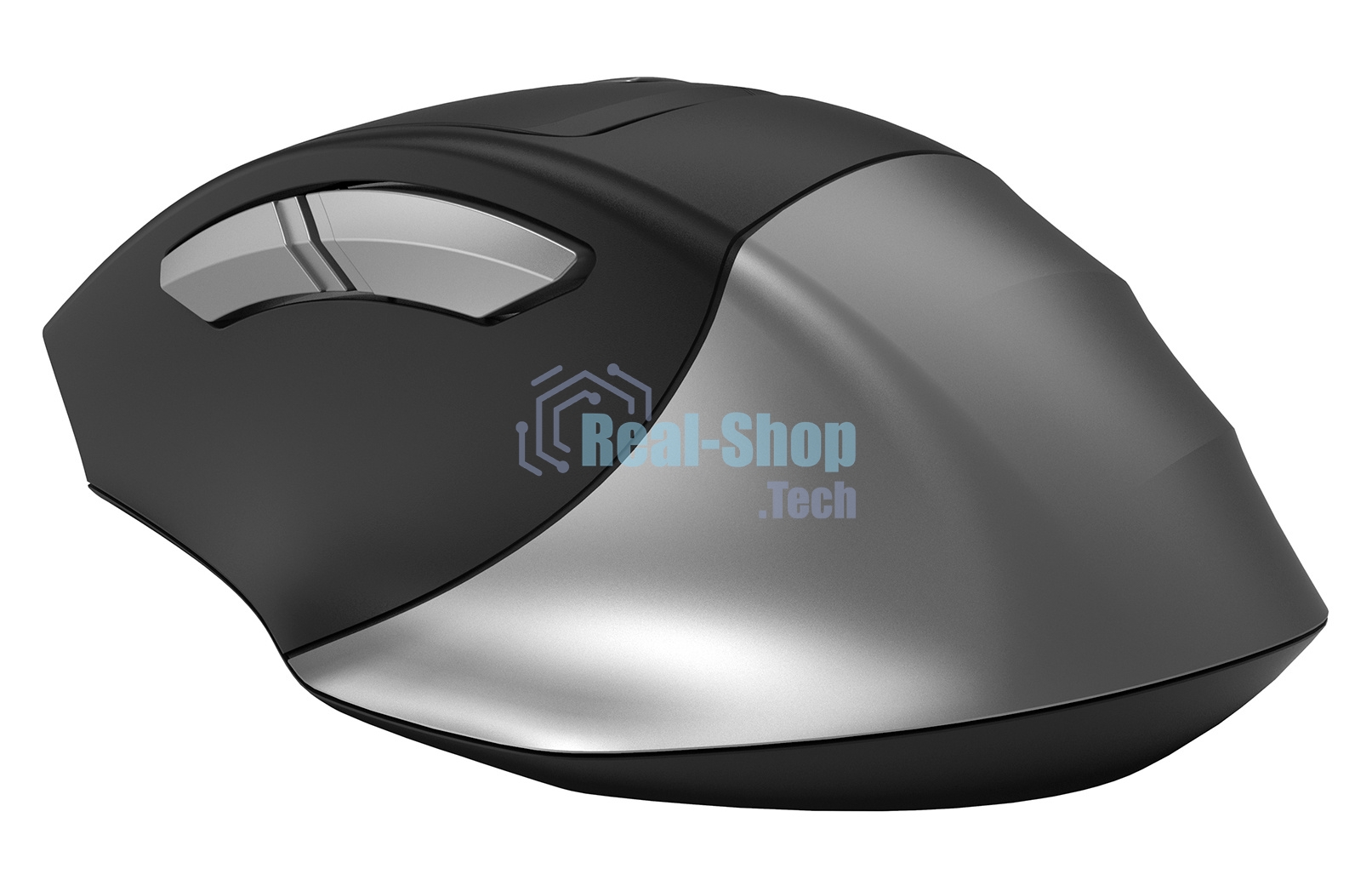 Мышь беспроводная A4Tech Fstyler FG35 серый/черный, 2000 dpi, радиоканал, USB, кнопки - 6