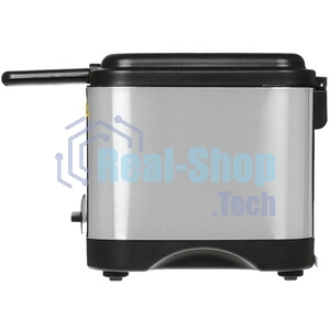 Фритюрница Centek CT-1430 серебристый, 900 Вт, 1.5 л, 0.5 кг, антипригарное покрытие