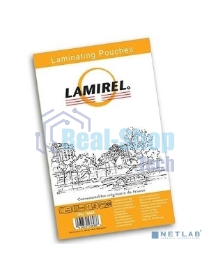 Пленка для ламинирования Fellowes 125мкм (100шт) глянцевая54x86мм Lamirel (LA-78665)