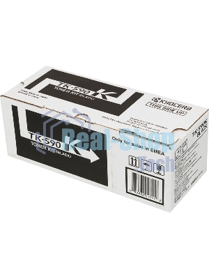 Картридж лазерный Kyocera TK-590K (1T02KV0NL0) черный для FS-C2026MFP/C2126MFP/C2526MFP/C2626MFP/C5250DN, P6026CDN/P6526CDN 7000 стр.