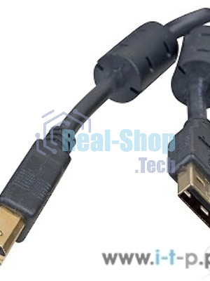 Кабель Defender USB04-10 PROКабель USB 2.0 для соед. 3.0м AM/BM, зол.конт, 2фер.фил.