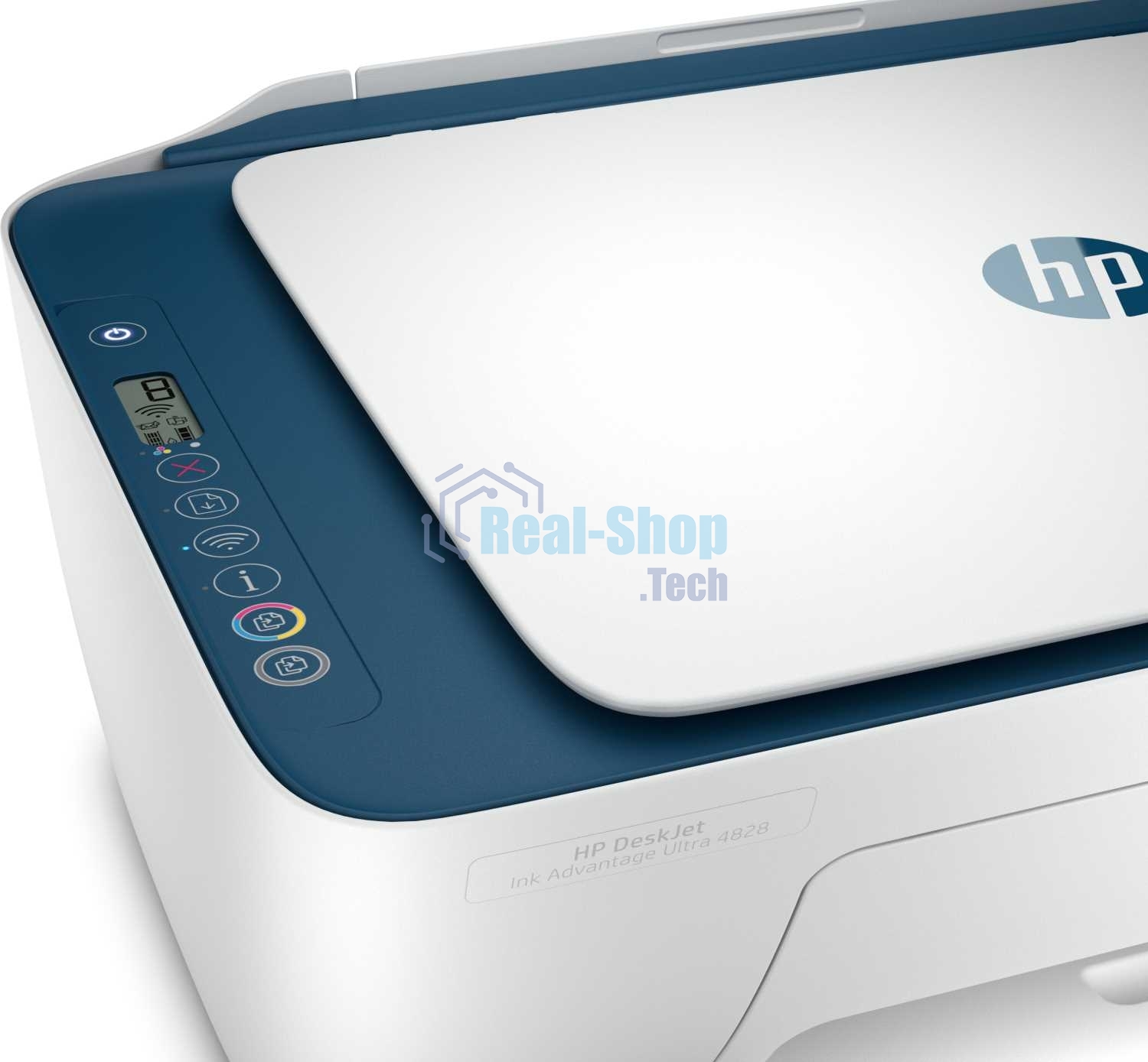 МФУ струйное HP DeskJet Ink Advantage Ultra 4828 (25R76A), A4, цветной, печ. до 7.5 стр/мин. (ч/б) до 5.5 стр/мин. (цвет), 1200x1200dpi, USB, Wi-Fi, Air Print, Mopria