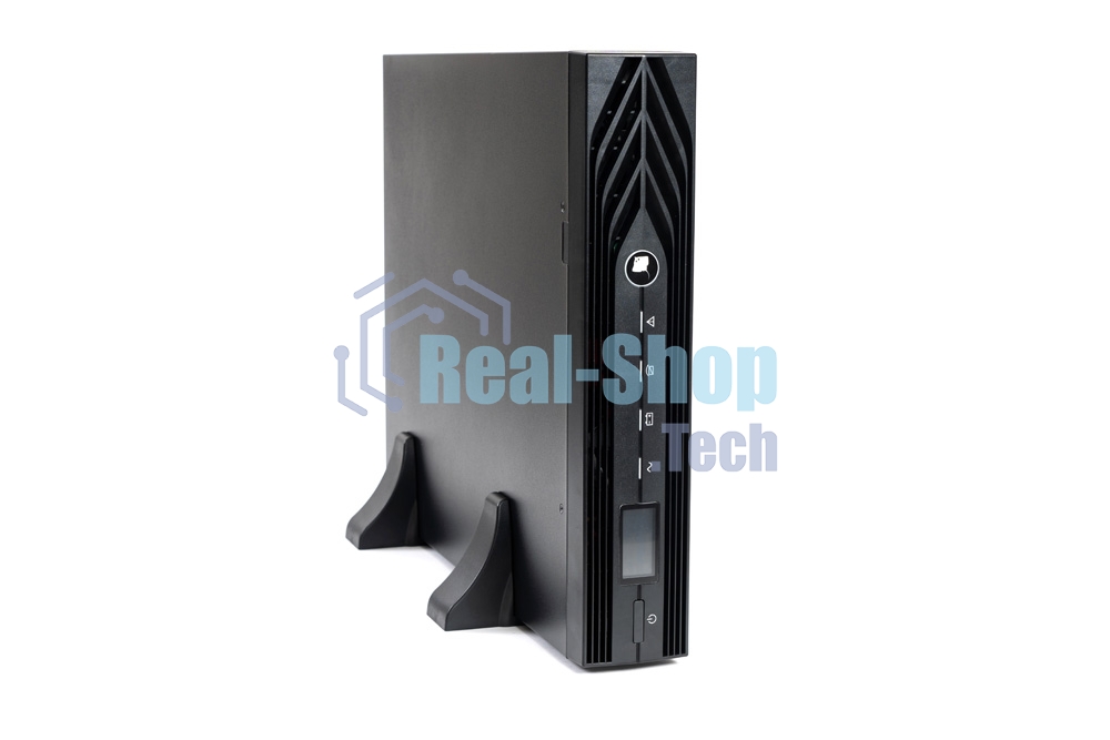 Источник бесперебойного питания SKAT-UPS 1000 RACK + 2x9Ah UPS 900 W, On-Line, sine, built-in rechargeable batteries 2 pcs x 9Ah