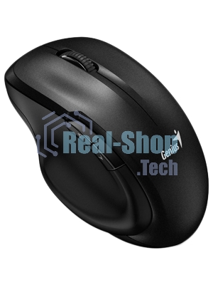 Мышь беспроводная Genius Ergo 8200S черный, 1200 dpi, радиоканал, USB, кнопки - 5