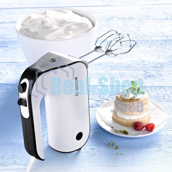 Миксер ручной Bosch MFQ4020 450Вт белый