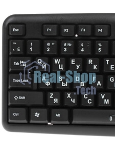 Клавиатура Oklick 180M проводная, USB Type-A, чёрный