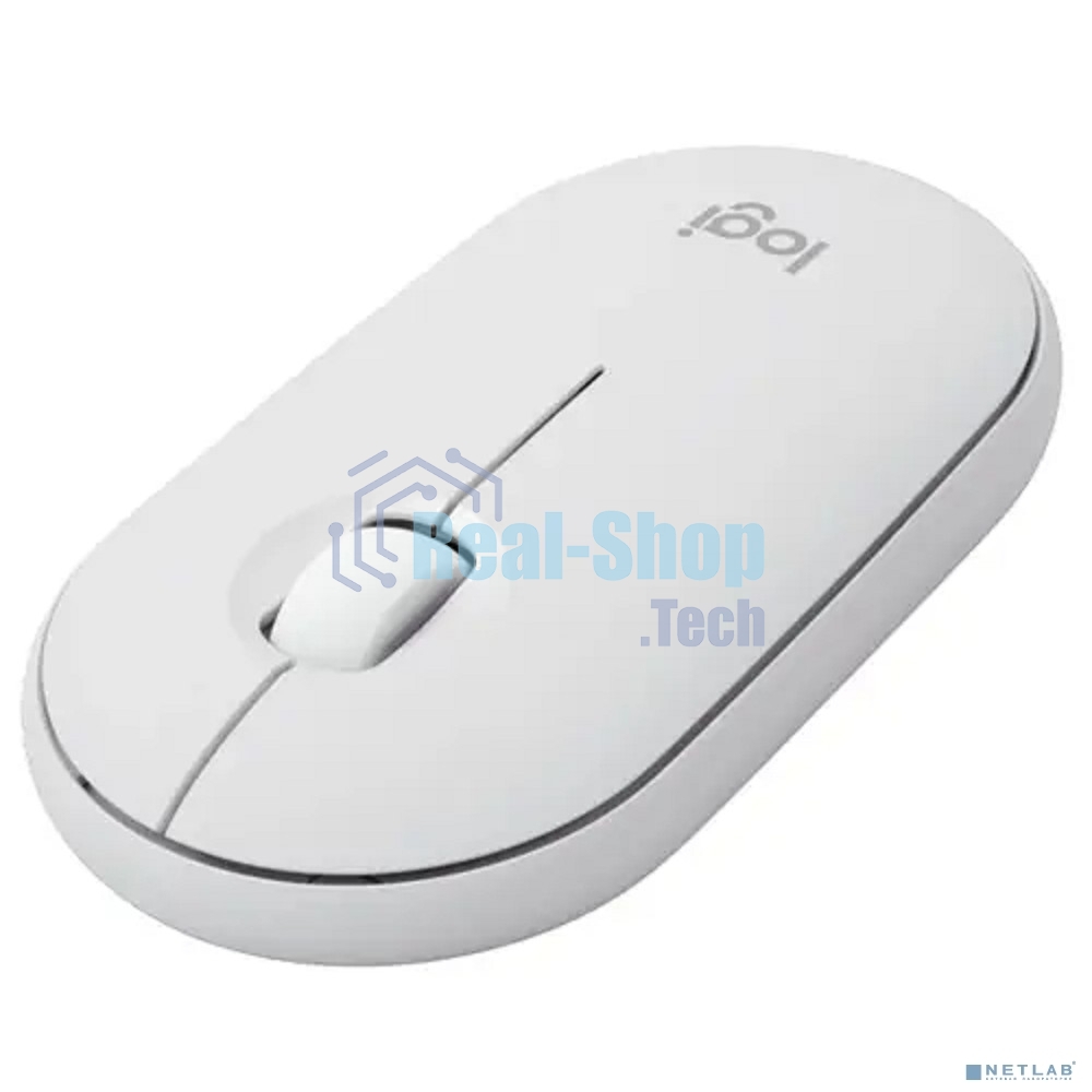 Мышь беспроводная Logitech Pebble 2 M350S белый, 4000 dpi, Bluetooth, кнопки - 3