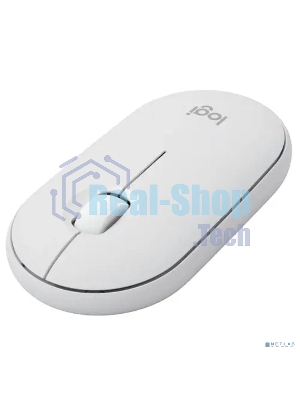 Мышь беспроводная Logitech Pebble 2 M350S белый, 4000 dpi, Bluetooth, кнопки - 3