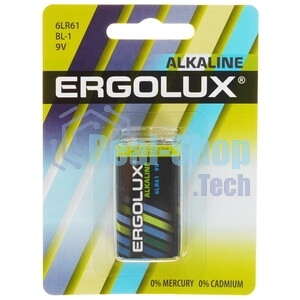 Элемент питания алкалиновый Ergolux 